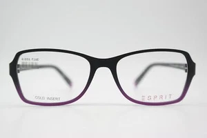 Brille ESPRIT ET17466 Schwarz Violett Oval Brillengestell eyeglasses Neu - Picture 1 of 6