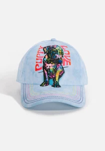Gorra de béisbol Dean Russo Puppy Love, unisex, nueva, talla única, de The Mountain  - Imagen 1 de 3