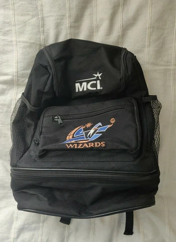 Washington Wizards Bag/Backpack/Lunchbox - NBA, Vintage, Embroidered, w/o Tags Cover