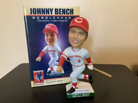 2011 Cincinnati Reds Johnny Bench Hall Of Fame 5 Of 5 Bobblehead! Cover