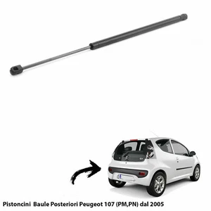 1 X MOLLA A GAS PISTONI PISTONCINI PORTELONE BAGAGLI PEUGEOT 107 (PM,PN) 2005 - Foto 1 di 1