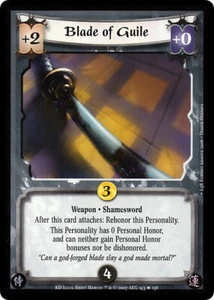 Legend of the Five Rings L5R CCG KD Khan's Defiance Blade of Guile - Picture 1 of 1