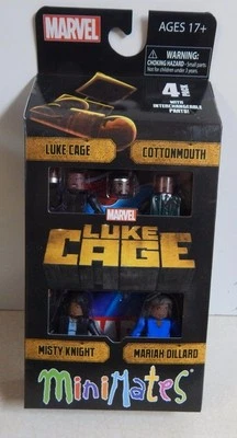 Diamond Select Marvel Minimates Netflix Luke Cage Cottonmouth Misty Knight MD  Foto 1 de 4