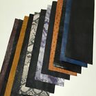 Genuine Real Leather Fabric First Layer Cowhide Hide Cut Material Scrap Emboss