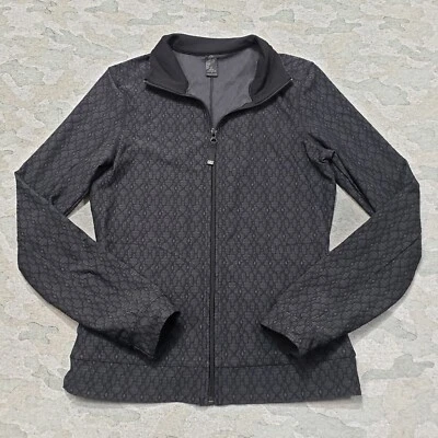 Chaqueta PrAna Mujer Pequeña Gris Cremallera Ligera Elastizada Exterior Foto 1 de 4