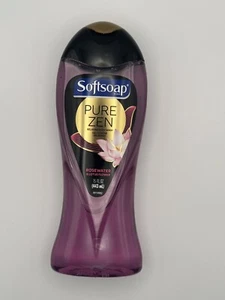 SoftSoap Pure Zen Rosewater & Lotus Flower Relaxing Body Wash 15 Oz - Picture 1 of 2