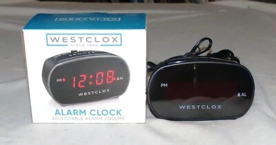 Westclox Adjustable Alarm Clock - New (in open box) - Image 1 of 2