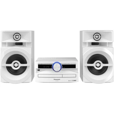 Panasonic SC-UX104EG-W Microanlage weiß CD Musiksystem mit 300 Watt Bluetooth - Bild 1 von 3
