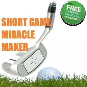 CHIPPER UTILITY SQUARE Wide Sole TEXAS WEDGE-Eliminates Fat, Thin or Shank Chips - Picture 1 of 2