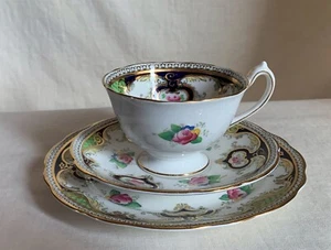 Paragon Fontaine Trio, cup, saucer and plate. Star mark 1920, Art Nouve - Picture 1 of 12