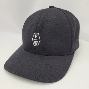 Gorra de camionero de béisbol ajustada negra Forge Works Flexfit talla M-XL - Imagen 1 de 11