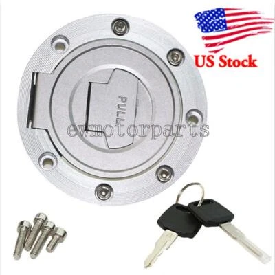 Fuel Gas Tank Cap Keys for Yamaha YZF R6 2003 2004 2005 2006 2007 2008 2009 2010 Foto 1 de 4