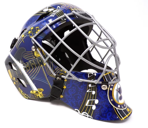 St. Louis Blues Franklin Sports  Goalie Mask Cover