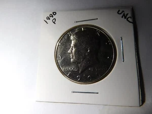 1990 P Stempelglanz Kennedy Half Dollar - aus U.S. Mint Set - Bild 1 von 2
