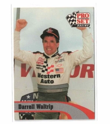 Darrell Waltrip 1992 Pro Set Racing #93 Winston Cup Nascar - Image 1 of 2