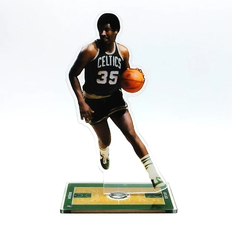 Paul Silas Figure - Boston Celtics #35 Moves Ball Up Court Figurine Ornament Cover