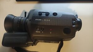 Bauer C 500XLM Filmkamera S8 (Super-8) Zoom-Objektiv Macro-Neovaron 1,4/8,5-40