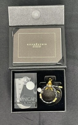 Nueva ligadura de clarinete hexa Silverstein dorada - pequeña (talla 6) | Drescher Music Foto 1 de 4