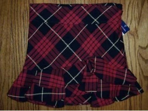 NEU RALPH LAUREN POLO ADRETTER MINIROCK SCHOTTENMUSTER KARIERT RÜSCHENSAUM 6 - Bild 1 von 1