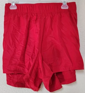 Athletic Works Women's Red Running Shorts Size XXXL (22) BRAND NEW - Picture 1 of 5