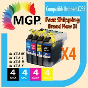 16x Compatible LC233 ink for Brother MFC-J5320DW MFC-J5720DW Printer - Picture 1 of 6