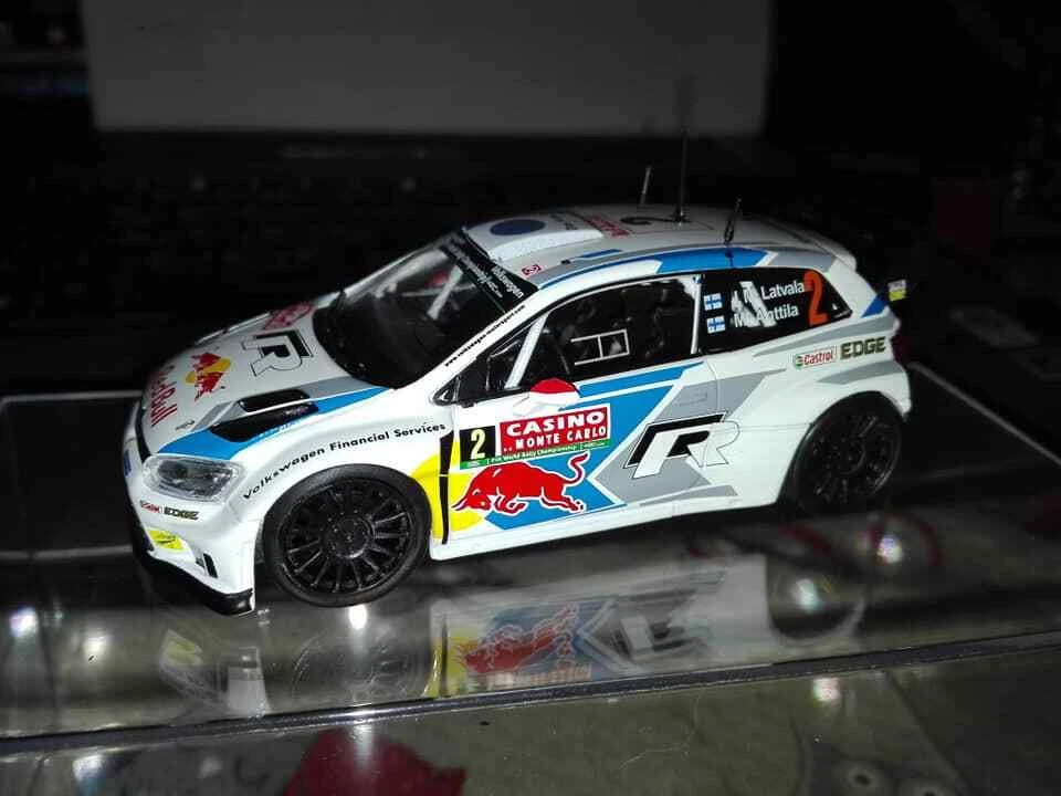 Volkswagen Polo R WRC (Latvala) Montecarlo 2014 scala 1:43 - Immagine 1 di 1