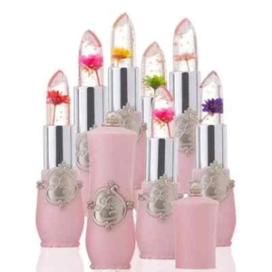 6 Color Dry Flower Color Changing Lipstick Makeup Moisturizing Lasting Lip Stick - Picture 1 of 17