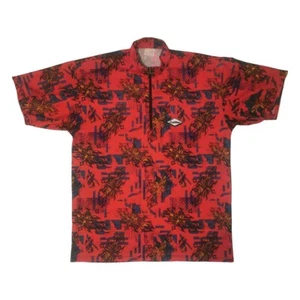 Loffler Cycling Jersey - Red Autumnal Design - Men XXL - Picture 1 of 5