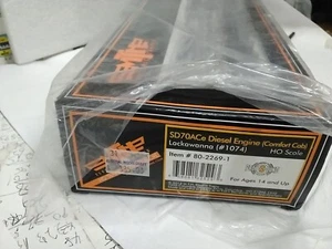 MTH SD70ace HO LACKAWANNA NUMBER 1074 WITH SOUND - Picture 1 of 4