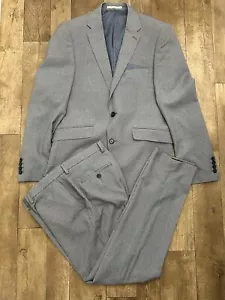 Blazer e pantaloni Burton uomo grigio chiaro aderente 2 pezzi tuta 38R - Foto 1 di 10