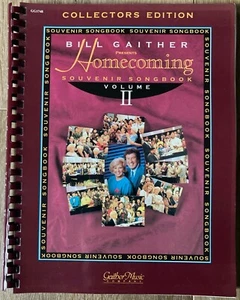 Bill Gaither Homecoming Souvenir Songbook Volume II 1994 Plastic Comb - Bild 1 von 2