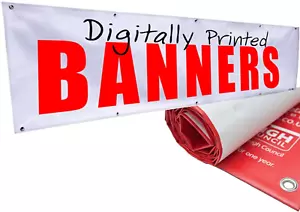PVC Banner Outdoor Vinyl Banner Werbeschild Display bedruckt strapazierfähig PVC - Bild 1 von 13
