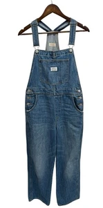 Levis Latzhose Damen Medium 32x29 Latzhose Workwear Freizeit Jeans Premium Denim y2k - Bild 1 von 9