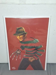 LIMITED TO 100 NEGATIVE SPACE FREDDY KRUEGER TRIBUTE WES CRAVEN NM - Picture 1 of 1