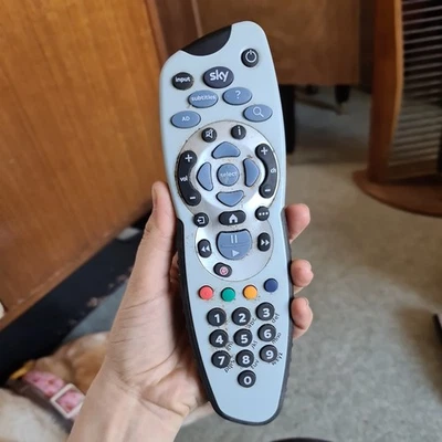 Sky+ Plus HD Easy Grip remote control. Official genuine, Rev.10 Inc. batteries. - Image 1 of 4