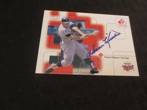 1999 SP Signature Harmon Killebrew Minnesota Twins Autograph - Picture 1 of 2