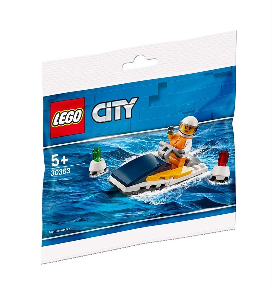 Set De Bolsa Polybag De Barco De Carreras LEGO City 30363 - Imagen 1 de 1