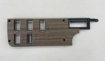 1969 Dodge Polara Monaco безель для приборной панели текстура дерева с вариантом размораживания заднего окна 69 - Изображение 1 из 4