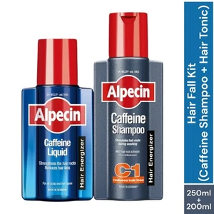 Alpecin Hairfall Kit Caffeine Shampoo + Tonic Set Herren Anti Haarausfall 2in1 Set - Bild 1 von 14