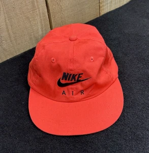 Vintage 80s/90s Nike Air Neon Pink Zip Back Hat/Cap Logo Swoosh - Bild 1 von 14