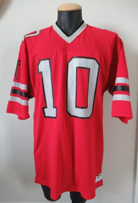 Camiseta deportiva tejida arena MacGregor de colección de los Atlanta Falcons L NFL fútbol Steve Bartkowski Foto 1 de 4