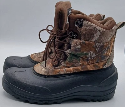 Bota de caza Ozark Trail Mossy Oak para hombre aislada camuflaje talla 11. $60. Foto 1 de 4