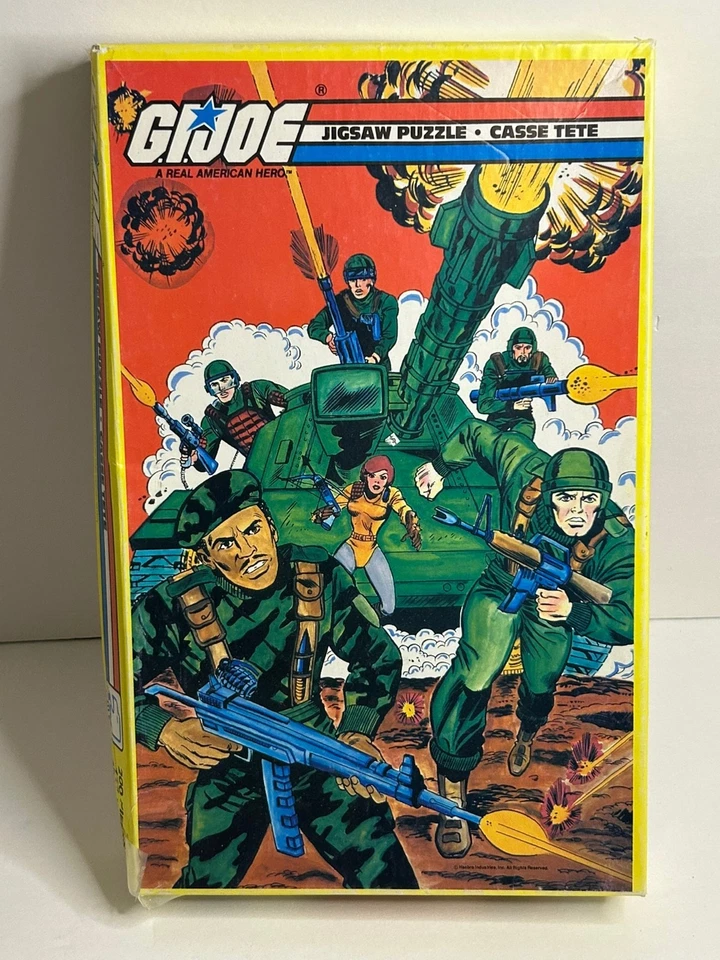 Vintage G.I. Joe 1982 Jigsaw Puzzle Near Complete - Missing 3 pieces - Image 1 of 4