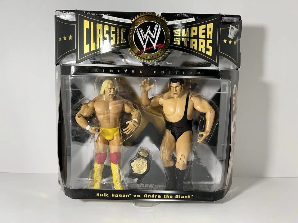 WWE Classic Superstars Exclusivo Hulk Hogan vs Andre the Giant Wrestlemania D1 Foto 1 de 4