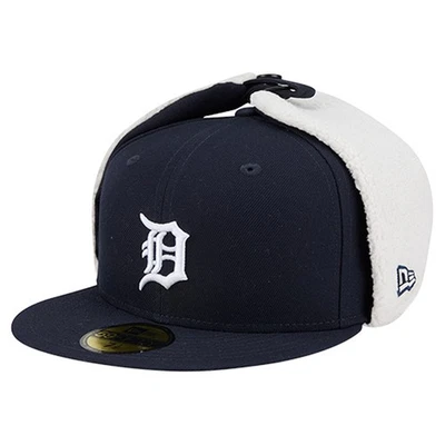 Men's New Era  Navy Detroit Tigers Dog Ear Classic 59FIFTY Fitted Hat - Image 1 of 4