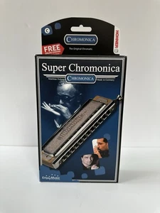 Hohner Super Chromonica 48 C Chromatic Harmonica , 48 Reed, 3 Octaves, Brand New - Picture 1 of 5