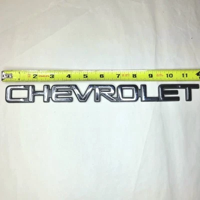 Chevrolet OEM 1997-2003 Blazer 1999-2005 Venture Rear Emblem Badge Logo 10237582 Foto 1 de 4