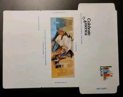 SCOTT UC59 MINT ENVELOPE 36 CENT 1989 CELEBRATE AMERICA - Image 1 of 2