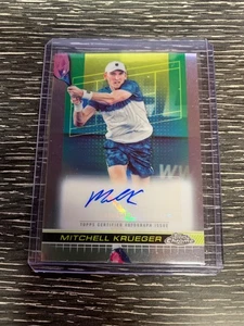 Mitchell Krueger 2024 Topps Chrome Tennis #TCA-MKR Auto - Bild 1 von 2
