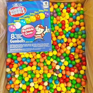 Dubble Bubble 1/2 Gumballs, Gumball Vending Machine Bulk Refill - Picture 1 of 1
